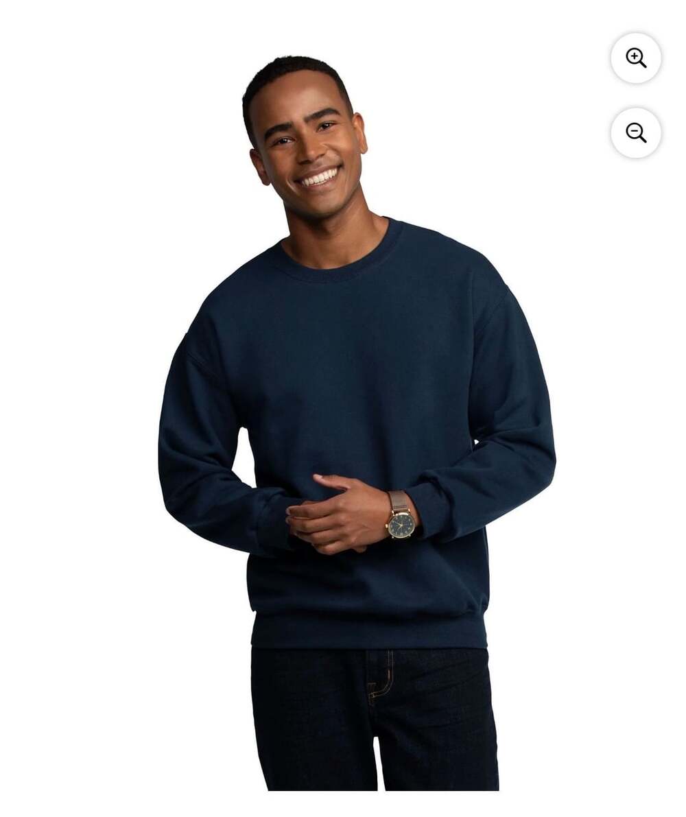 Fruit of the Loom Men's EverSoft Fleece Crew Sweatshirt. Size 3XL. New with Tag